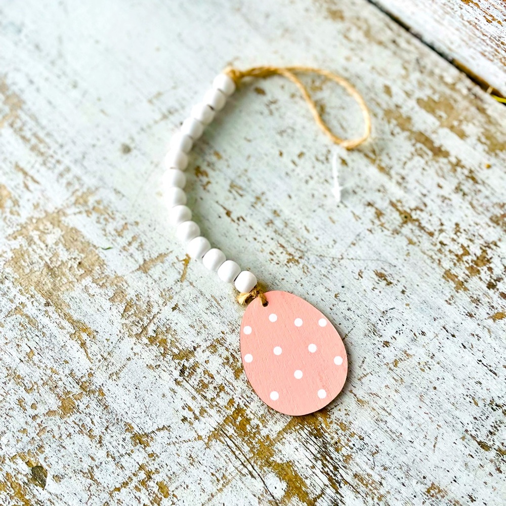 *Beaded Easter Egg Ornament